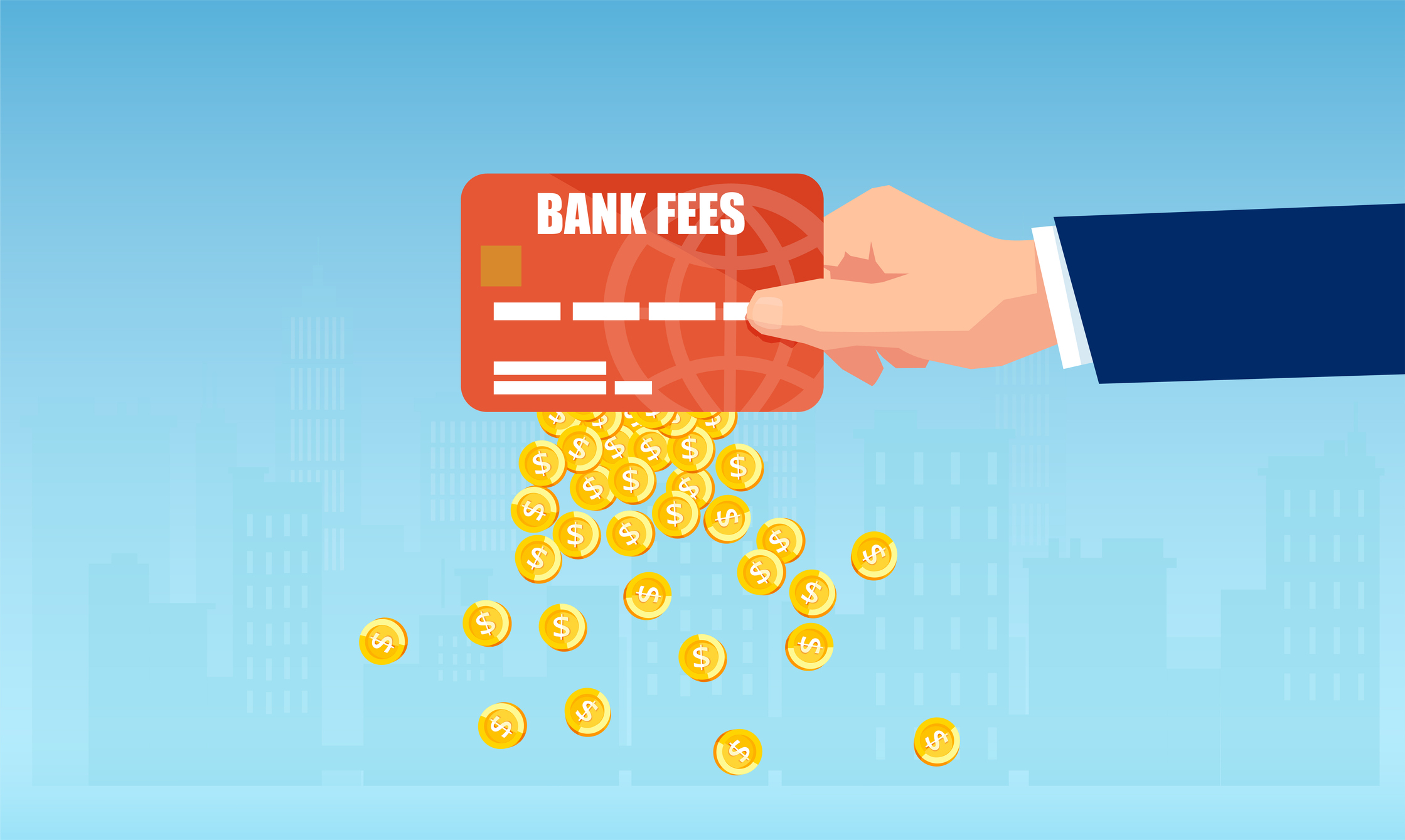 Bank fee. Овердрафт иллюстрация. Овердрафт иконка. Bank fees. Овердрафт картинки для презентации.